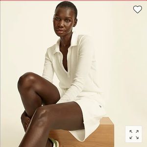 NWT J. Crew Ribbed Polo T-Shirt